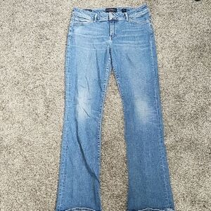 Lucky Brand Blue Flare Wide Leg Jeans